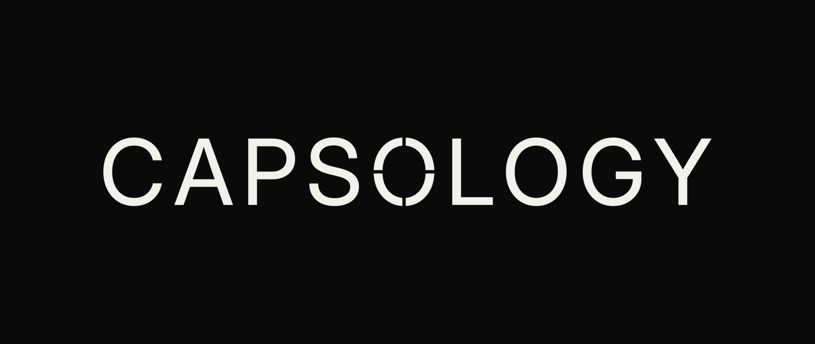 Capsology cover